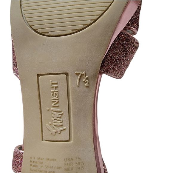 (SOLD) Fioni-Night Sparkle/Glitter Pink 7.5 - Picture 11 of 16